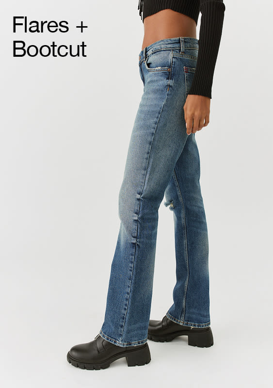 Women's Flare + Bootcut Jeans | Urban Outfitters