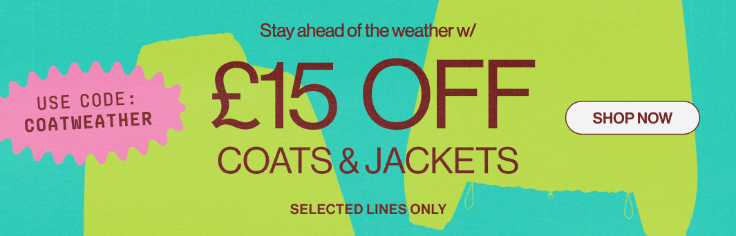 £15 Off Outerwear