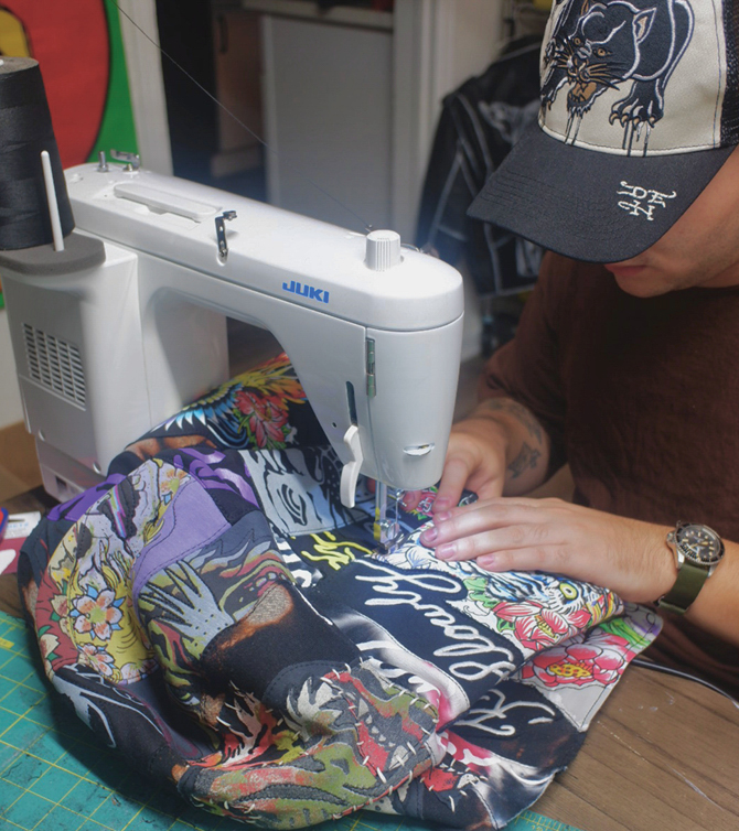 UO X ED HARDY FEATURING CONRAD MUSCARELLA