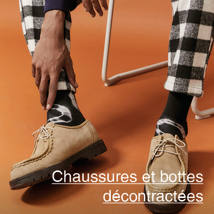 botte a poils pour homme