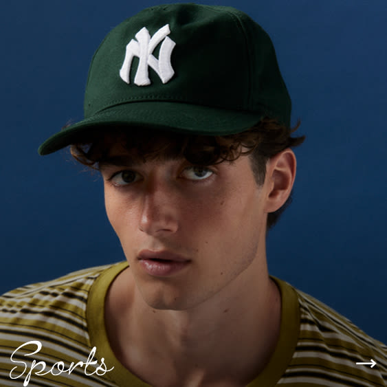 Men's Baseball Caps + Sports Ball Caps