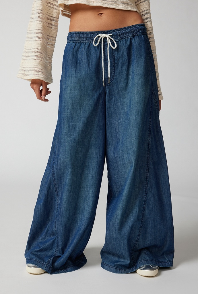 Y2k Flared Jeans Women Vintage Embroidery Low Waist Bell-Bottom Pants Denim  Slim Fit Trousers with Pockets, Blue, S: Buy Online at Best Price in UAE 