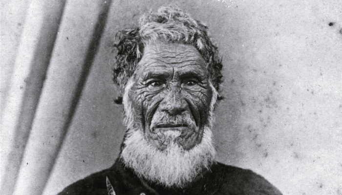 Image: Eruera Maihi Patuone, circa 1870 (https://kura.aucklandlibraries.govt.nz/digital/collection/photos/id/28678) by [unknown]. Collection: Auckland Libraries Heritage Collections T5455.