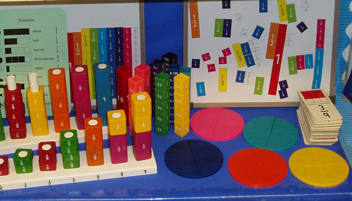 Image: Fractions display (https://www.flickr.com/photos/misskprimary/1037165017/) by misskprimary on Flickr.