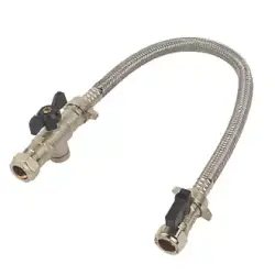 braided hose filling loop