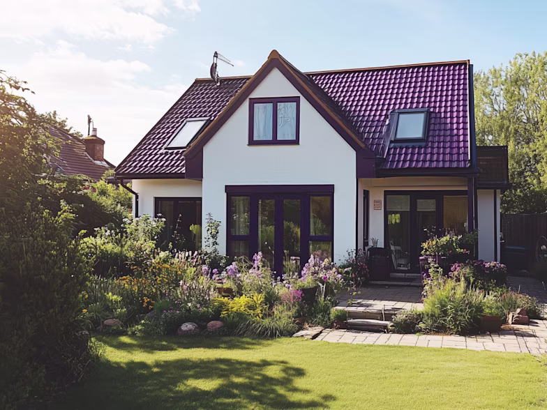 Purple home