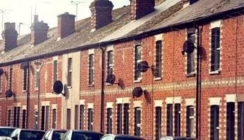 row of terraced houses
