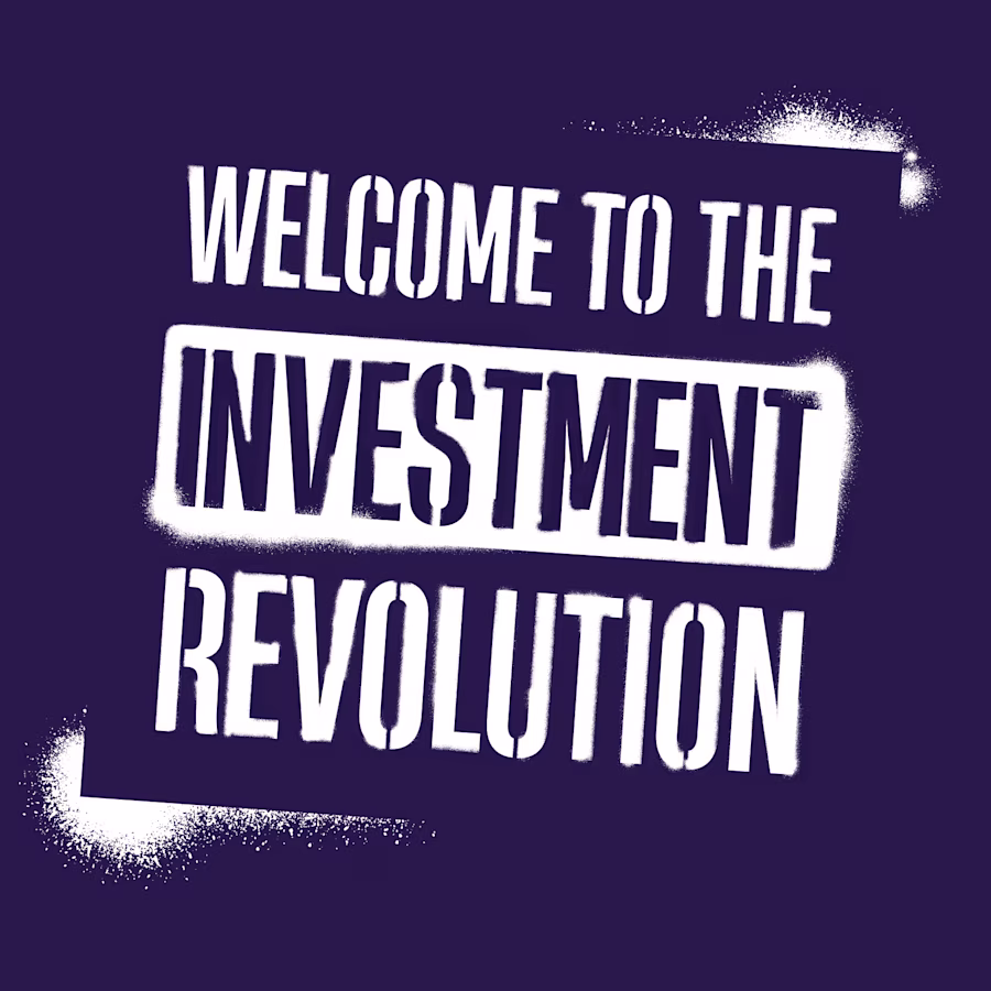 Welcome to the investment revolution image