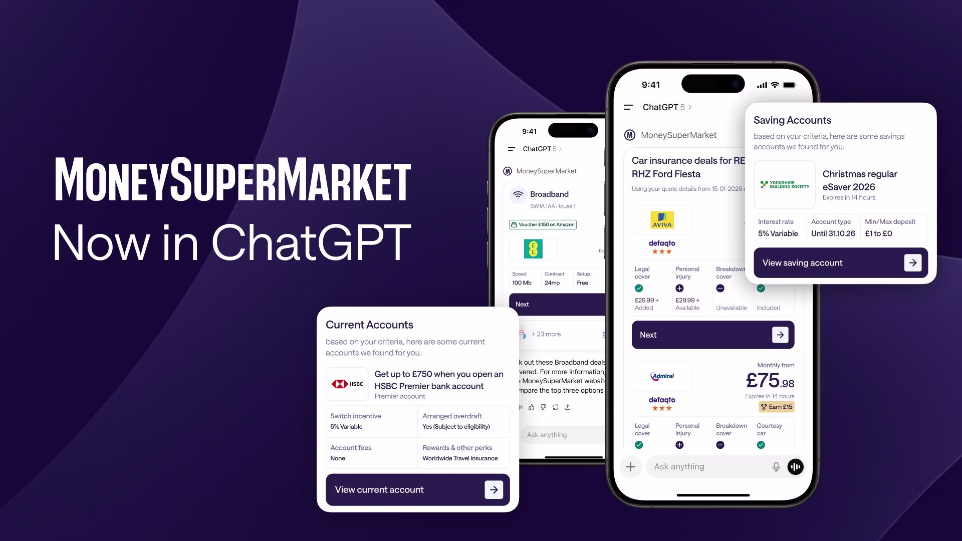 MoneySuperMarket launches UK ChatGPT app