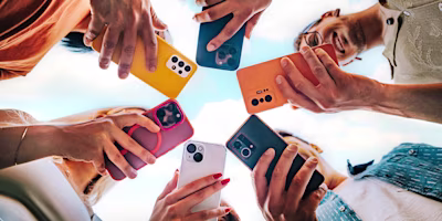 Woman on laptop with MoneySuperMarket logo displayed