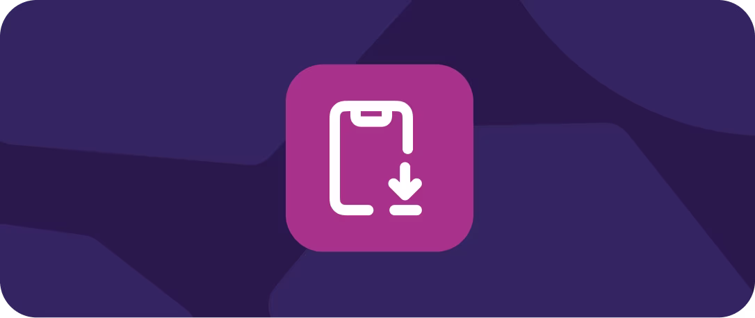 Phone icon with arrow