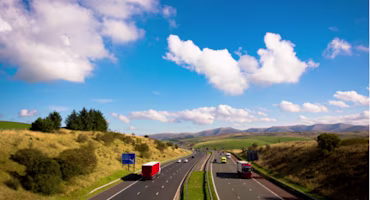 Woman on laptop with MoneySuperMarket logo displayed