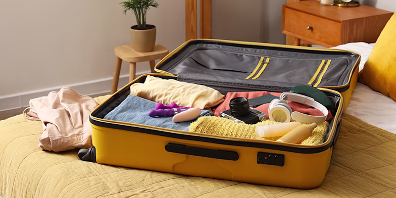 packing suitcase