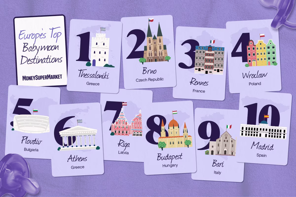 Europe's top babymoon destinations