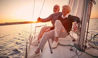 Woman on laptop with MoneySuperMarket logo displayed