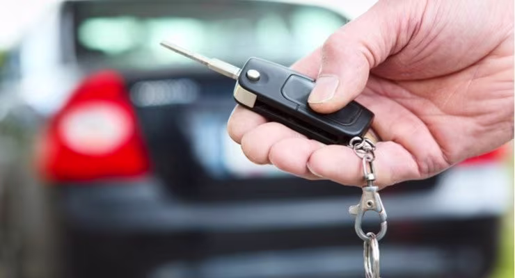 locking a car