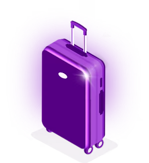Graphic of a suitcase
