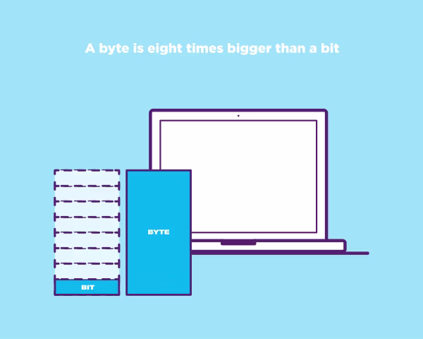 Bits and bytes explained