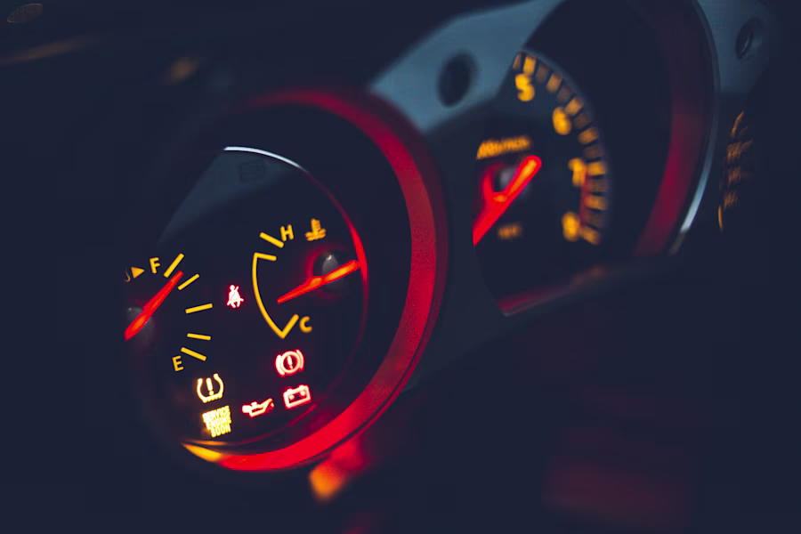 car dashboard lights