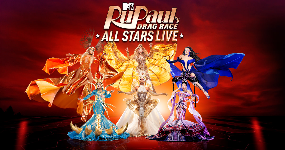 RuPaul's Drag Race All Stars LIVE! Official Tickets Voss Events