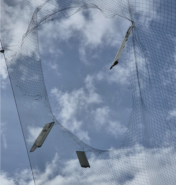 Drone net - broken