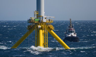 FOWT - Floating Offshore Wind Turbines mooring systems - Dynamica Ropes