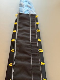 Covers med snørreluk sort