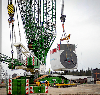 Siemens Gamesa 11 MW wind turbine