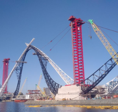 Dynamica SafeLift Sling for bridge lift