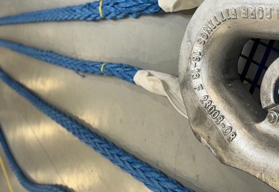 88mm rope grommets with thimbles