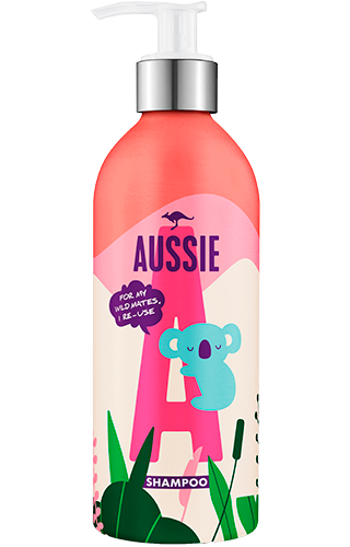 An image of Aussie Refillable Miracle Moist Shampoo bottle