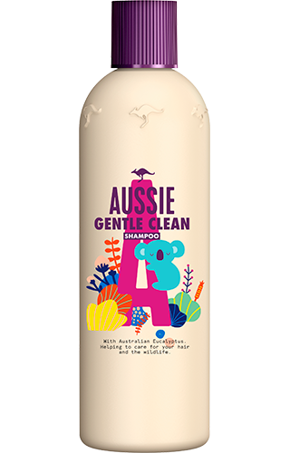 An image of Aussie  Gentle Clean Shampoo bottle