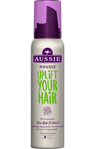 An image of Aussie Uplift Your Hair Mousse bottle