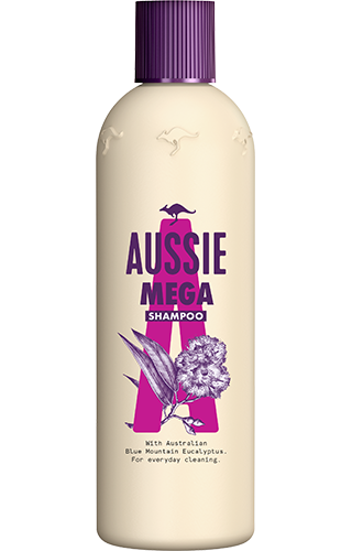 An image of Aussie Mega Shampoo bottle