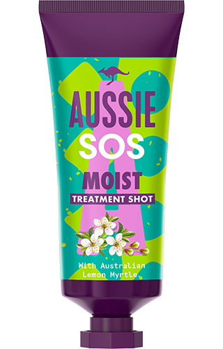 An image of Aussie SOS Moisture Treatment Shot bottle