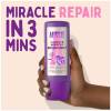 A picture of 3 MM bottle held in hand with a text above: miracle repair in 3 minutes.