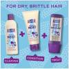 A picture of 3 products: Miracle Moist Shampoo, Miracle Moist Conditioner and 3 Minute Miracle Moist. 