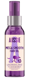 A picture of Mega Smooth hair oil bottle
