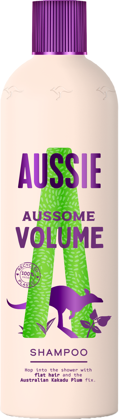 A picture of Aussome Volume shampoo Bottle