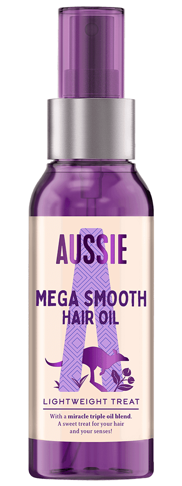 A picture of Mega Smooth hair oil bottle
