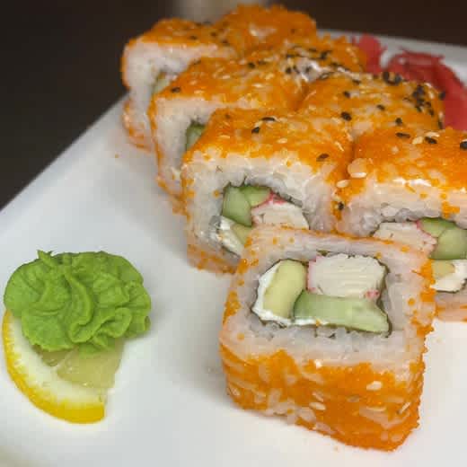 Калифорния с крабом