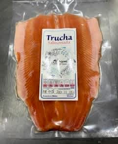 Filete de trucha salmonada