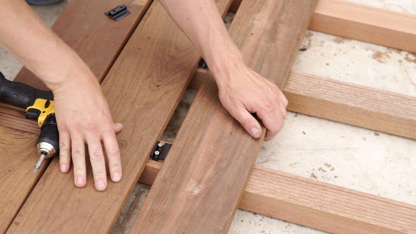 installing a deck