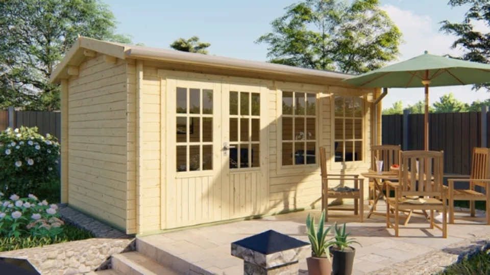 Blokhut 40 mm wanddikte