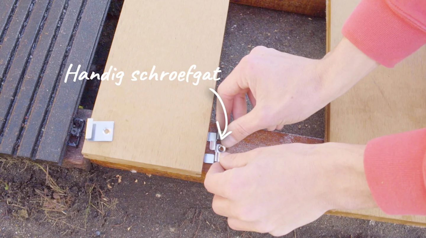 Schroefgat composiet