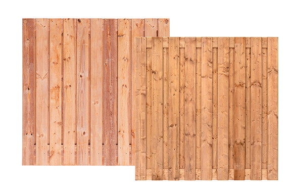 Red Class Wood tuinschermen 