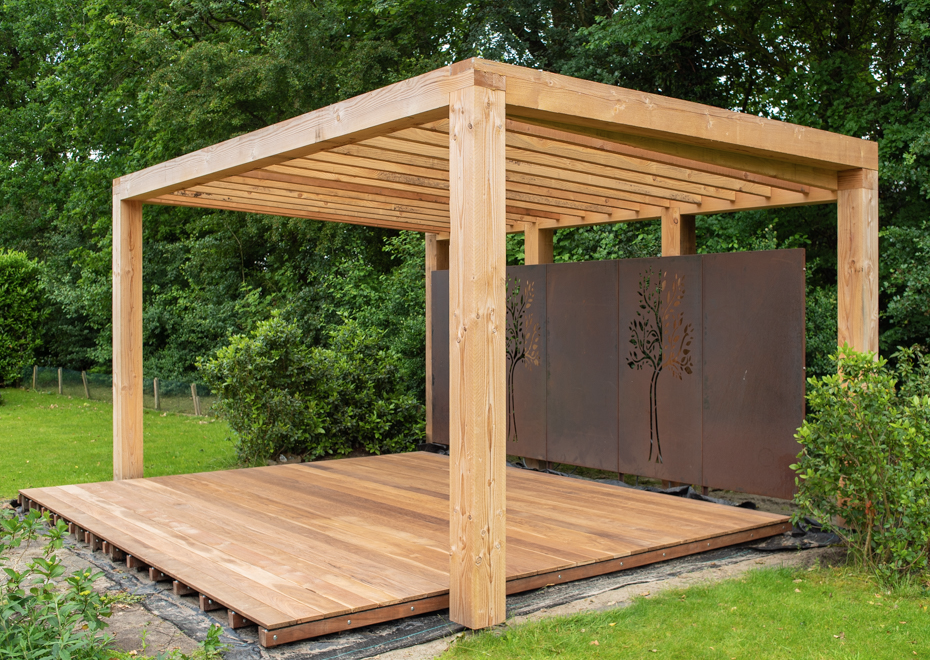 Vlonder maken met clips