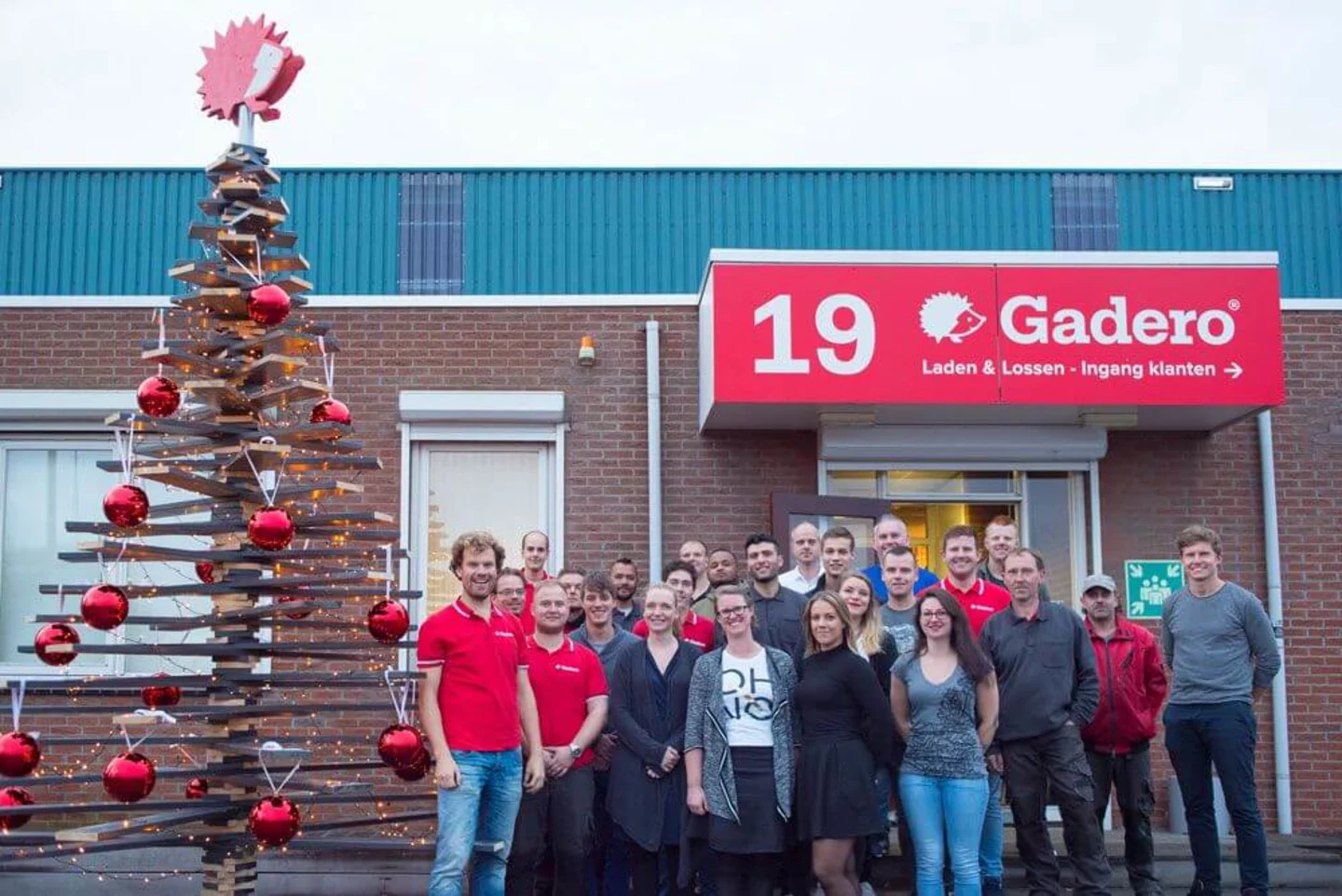 groepsfoto kerst