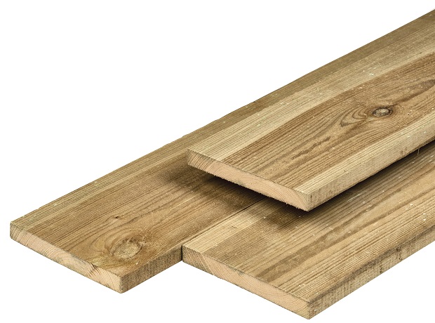 Impregnated Garden Timber