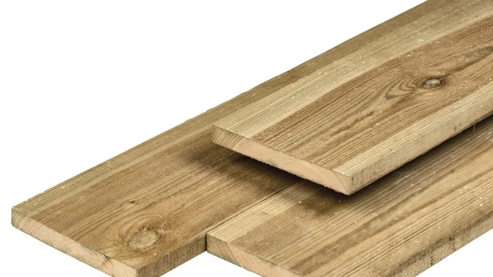 Impregnated Garden Timber